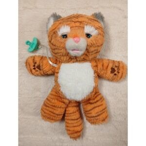 Little Live Pets Cozy Dozys 2023 Java The Tiger Plush Interactive Laughs Burps